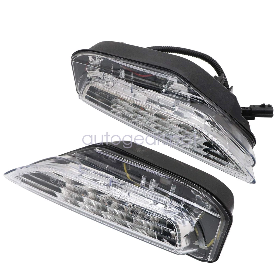 2Pc For INFINITI Q70 Q70L 2015 2016 2017 2018 2019 Front Turn Signal Fog Light - Image 2 of 4