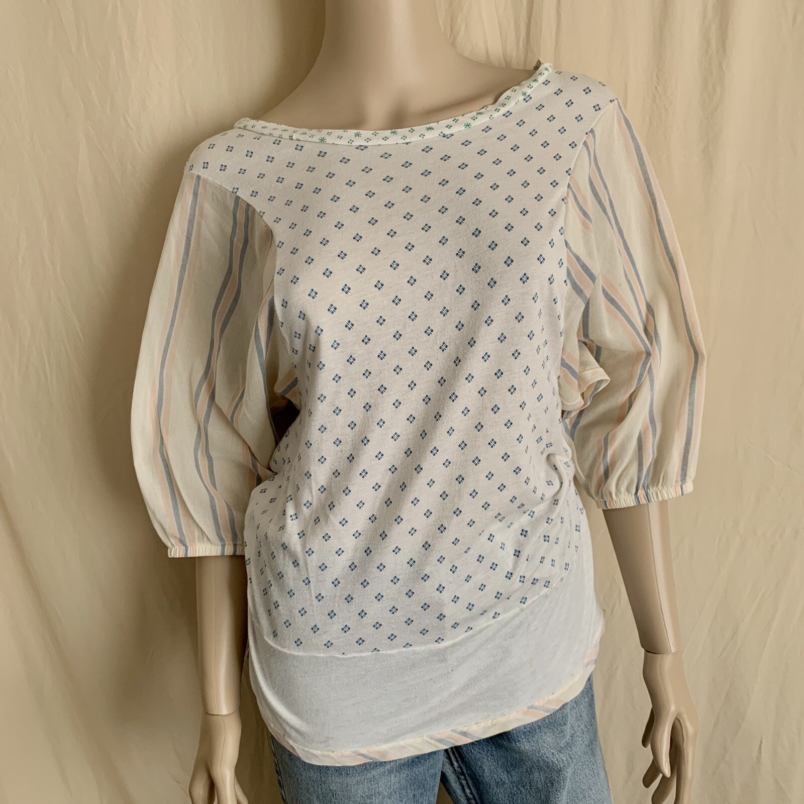 Marc Jacobs Cotton Multicolor Patchwork Balloon S… - image 12