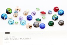 Genuine PRECIOSA 436 11 177 Rivoli MAXIMA Round Stones Crystals Rhinestones