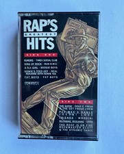 Rap's Greatest Hits - classic hip hop compilation cassette tape - 1986