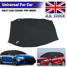 Universal Half Car Cover Top Roof Anti-UV Rain Protection Waterproof Outdoor UK