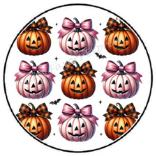 PUMPKIN PATTERN HALLOWEEN ENVELOPE SEALS LABELS STICKERS PARTY FAVORS