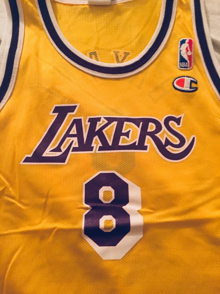 Vintage Champion NBA Los Angeles Lakers Kobe Bryant #8 Vintage Champion NBA Los Angeles Lakers Kobe Bryant #8