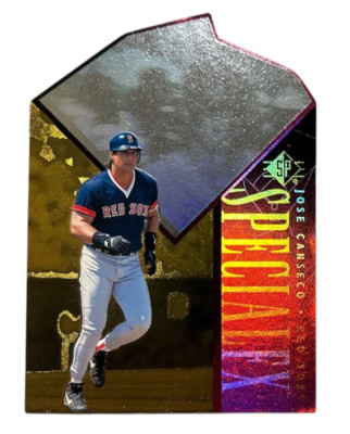 1996 SPX HOLOVIEW DIE CUT JOSE CASECO BOSTON RED SOX BASEBALL CARD JD