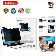 Anti-Scratch 14'' Hanging Privacy Screen - Easy Install Micro-Suction Technology