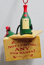 Hallmark 2023 A Case Of Christmas Cheer Wine Booze SPIRITS holiday Ornament GIFT