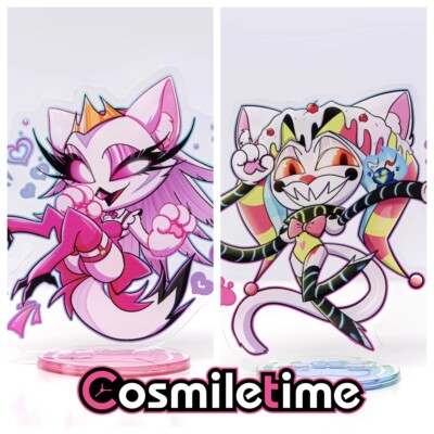 Helluva Boss Fizzarolli Stella Acrylic Figures Stand Decoration Collection YZ