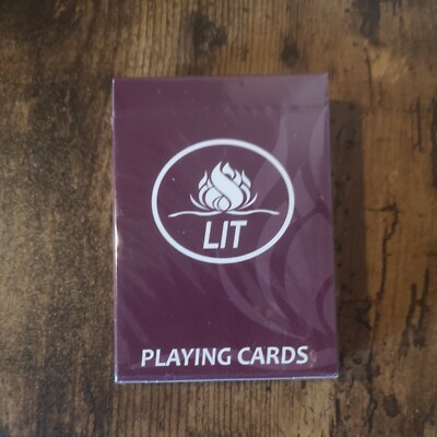 Lit V1 Playing Cards New & Sealed Limited Edition USPCC Deck