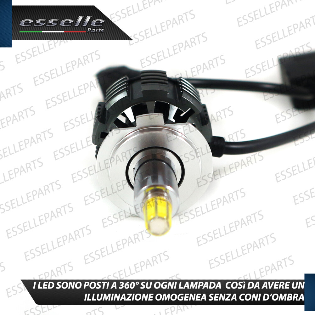 KIT LED H7 PER NISSAN QASHQAI J10 RESTYLING CANBUS 6000K 9600 LUMEN