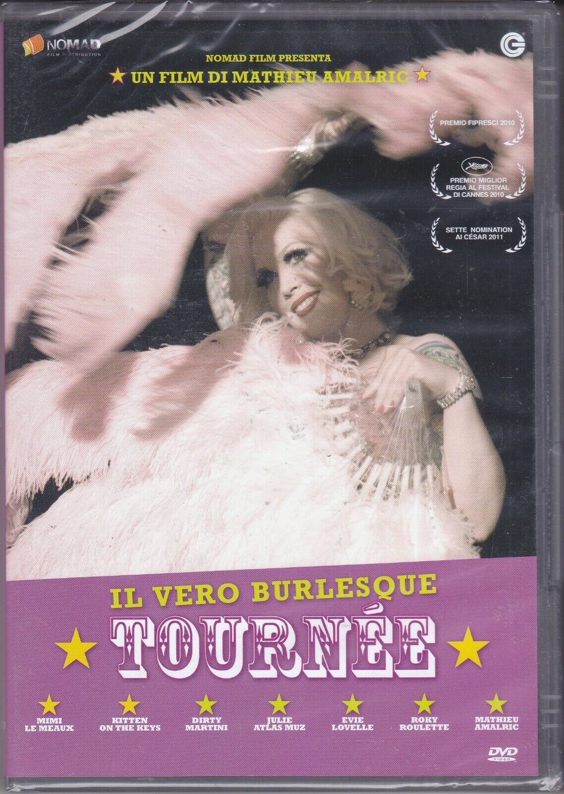 Dvd TOURNEE TOURNÉE IL VERO BURLESQUE nuovo sigillato 2011