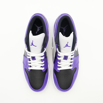 NIKE AIR JORDAN 1 553558 501 新品未使用 553558-501 Nike Air Jordan 1 Low Court Purple White Black
