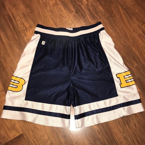 Vtg 90s SPEEDLINE BASKETBALL Shorts Thick Waistband r… Gem