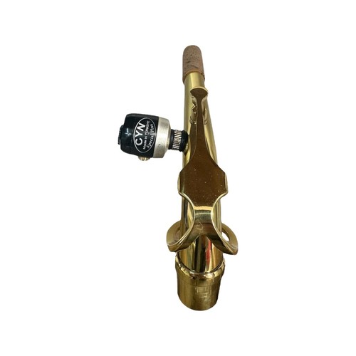 Altsaxophon Halsbiegung eingebauter Mikrofonanschluss - kompatibel mit CYN-Mikrofonen - US-Versand - Bild 4 von 7