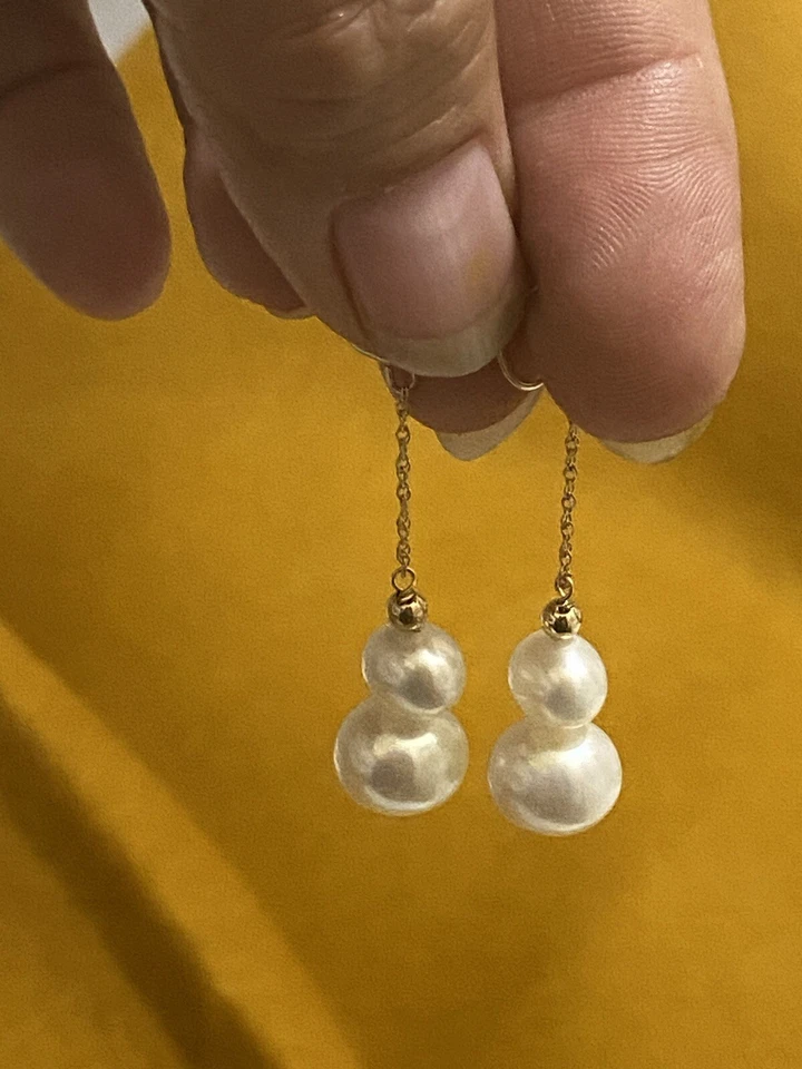 Pendientes de perlas cultivadas Foto 4 de 4