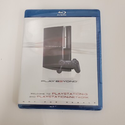 Welcome to Playstation 3 / PS3 & Playstation Network Play Beyond Blu-ray Disc