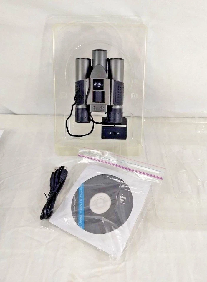 Sharper Image Digital Binoculars Built in Camera w/ CD Software & Accessories - Image 4 of 4