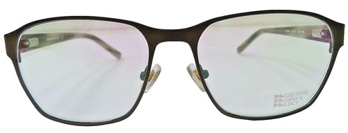 Gafas ópticas de diseñador para mujer George Gina & Lucy marrón oscuro 53-16-135. - Imagen 2 de 6