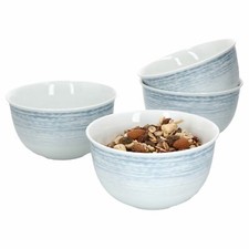 Ritzenhoff Nordic Smilla 4er Set Bowl-Schalen 450ml Müsli nordisch blau