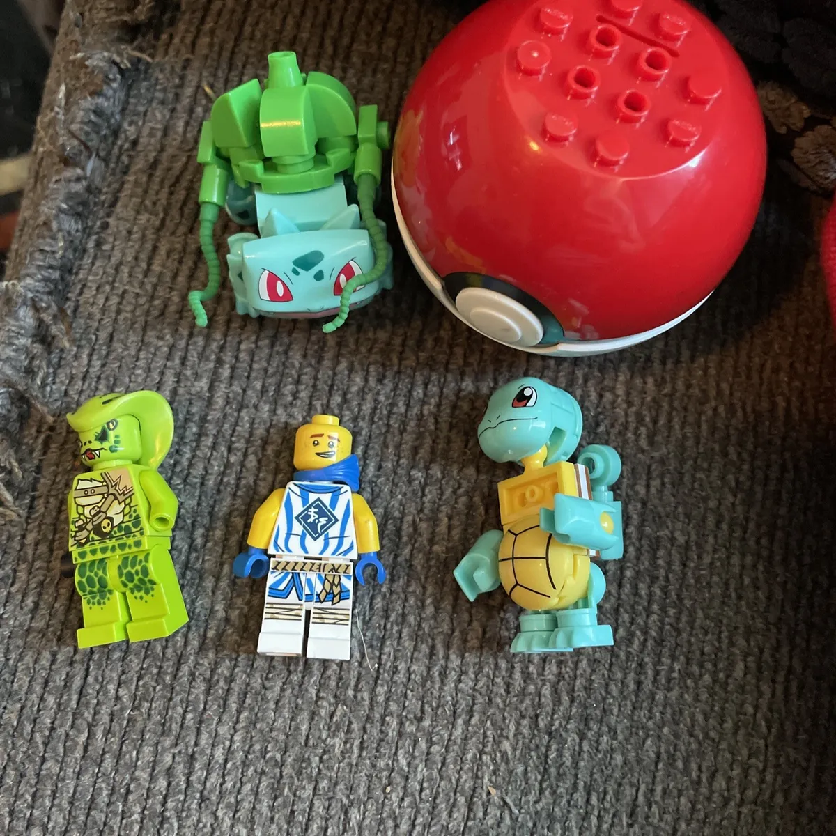 Pokémon Lego Figures and more items missing parts