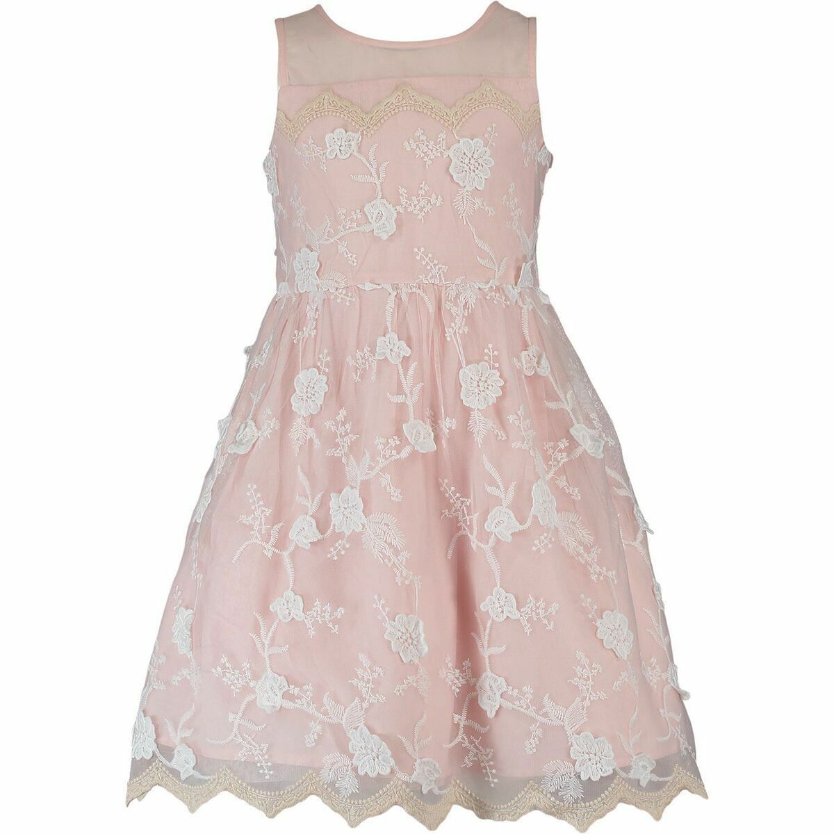 Floral Dress Polly Flinders Style Dresses Heirloom Dresses For Flower Girls Designer Heirloom By Polly Flinders  Occasion Flower Girl Dress 4-5 Years UK