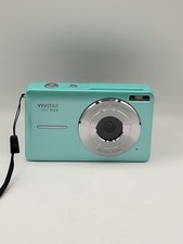 Vivitar VEC S124 Digital Camera Mint Green 20MP Point Shoot Compact VGA Video
