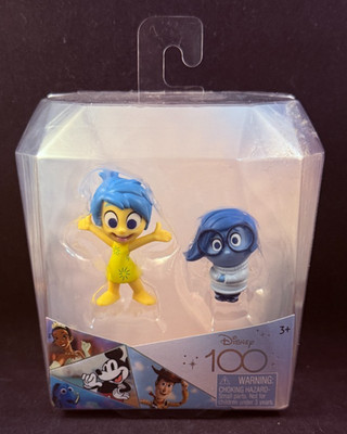 Disney 100 - Pixar - Inside Out - Joy & Sadness - 2 Mini Figure Set