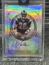 2021 Limited Ring Of Honor /23 Marshall Faulk Auto 