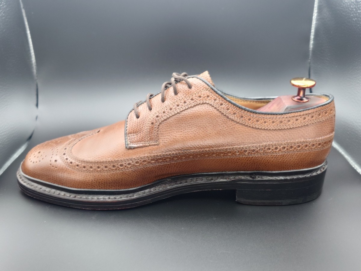 Florsheim Imperial Kenmoor Wingtip Brown Leather Oxford Dress Shoes Men\'s 9 D The Kenmoor: A Smart Long Wingtip from Florsheim main image 2