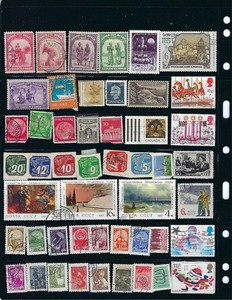 WORLDWIDE:  Small lot of fine used/new collection (Some Early Stamps) 71007