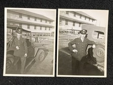 WW2 Soldatino Esercito Jeep Willy Automobile Militare 2 Antiche Foto Snapshot Lotto