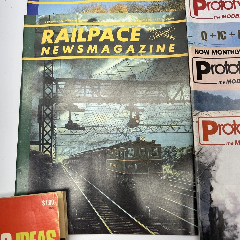 Lot Of 18 Vintage 1980s Model Railroad Train Magazines Railfan Prototype N Scale - Image 4 of 4