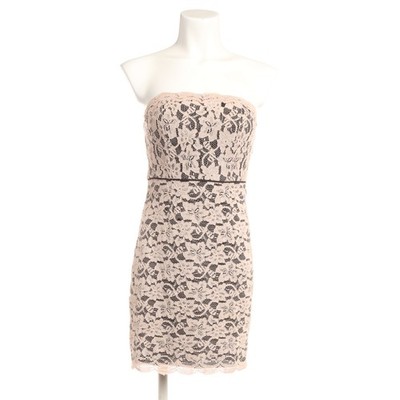 Diane von Furstenberg Cocktailkleid S Rosa Schwarz