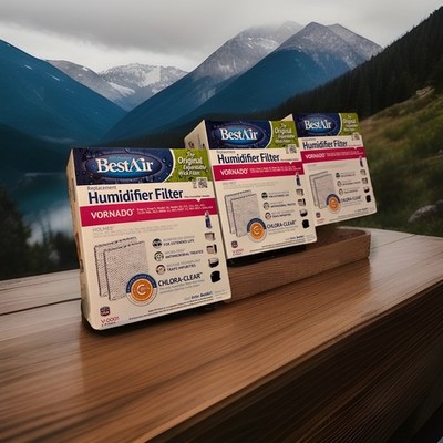 RPS Best Air Replacement 3 Pack (6 Filters) Humidifier Vornado V-0001 Holmes NEW