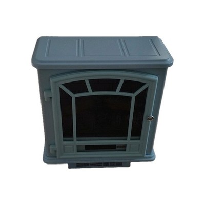 Duraflame Infrared Quartz Electric Stove Heater Sky Blue