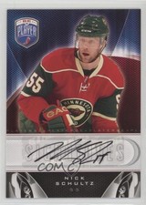2009-10 Upper Deck Be a Player Signatures Nick Schultz #S-NS Auto 1o3