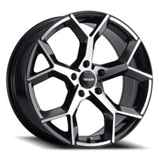 Venom 37 Wheels 18x8.5 35 5x114.3 73.1 Black Rims Set Of 4