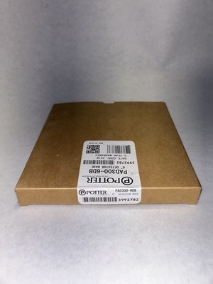 Potter PAD300-6DB 6'' Detector Base White