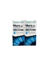Bausch Lomb Muro 128 5 Solution Temporary Relief Corneal Edema 0.5oz, Pk of 2