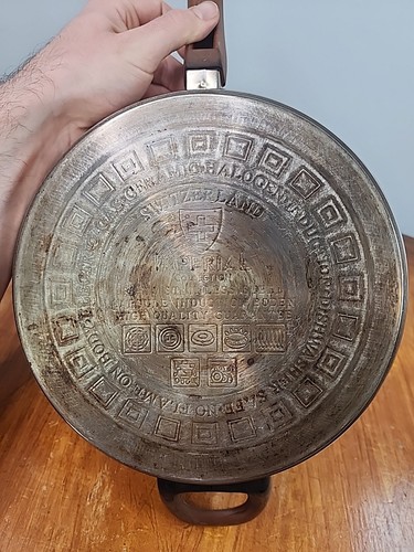 Schweiz Imperial Pfanne Kochgeschirr 9,5" Kapsel Induktion 18/10 Edelstahl - Bild 5 von 15