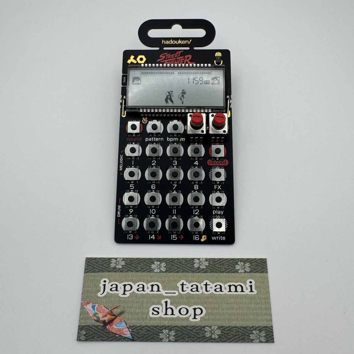 Teenage Engineering Po-133 Pocket Operator Street Fighter