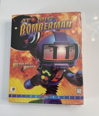 Atomic Bomberman (PC, 1997) NEW Sealed PC Game Big Box SEALED
