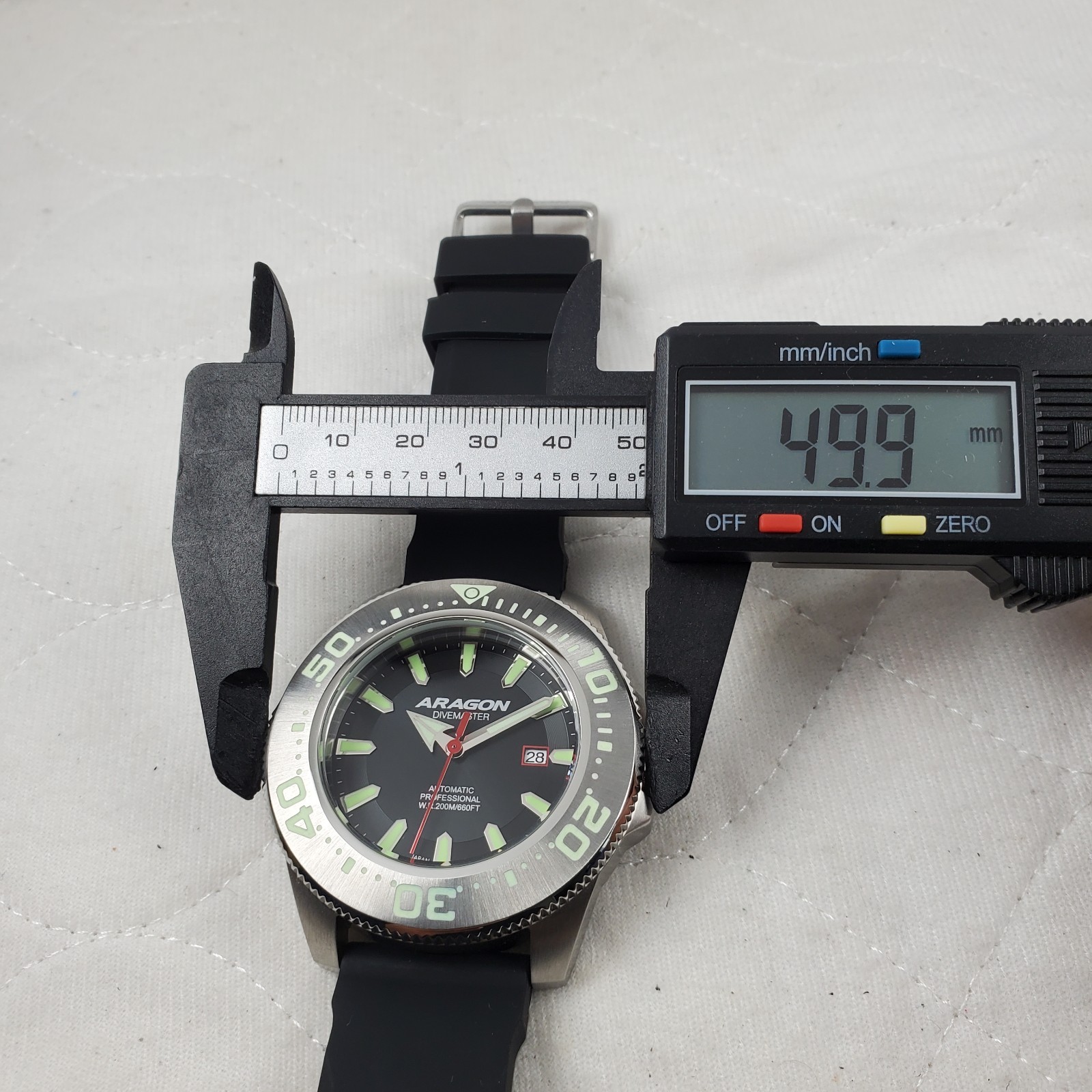 ARAGON DIVEMASTER PROFESSIONAL AUTOMATIC A058 BLA… - image 9