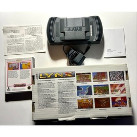 Atari Lynx 2 II console Complete CIB w/ box & papers🔥Good Shape! Works great!