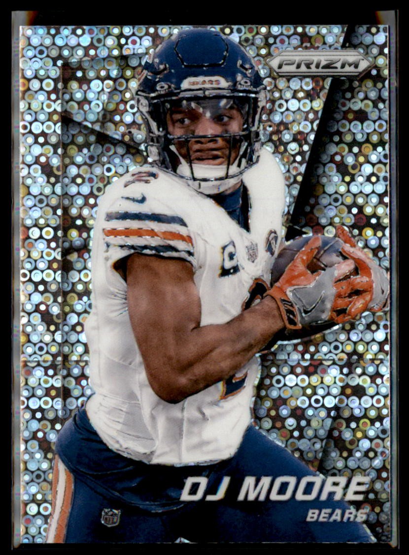 2024 Panini Prizm #9 DJ Moore Prizm Flashback No Huddle Prizm