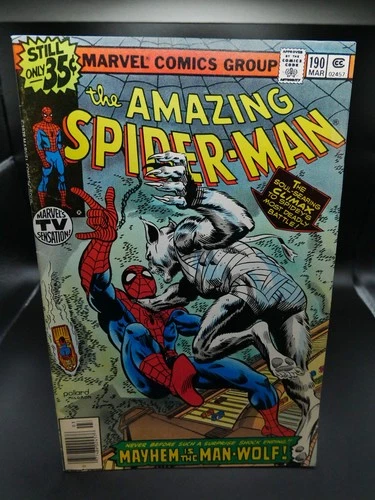 Amazing Spider-Man 190 Man-Wolf VF