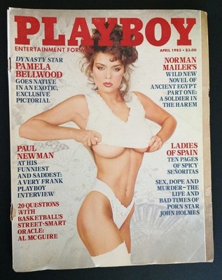 Playboy April 1983 Pamela Bellwood Christina Ferguson-Paul Newman Interview