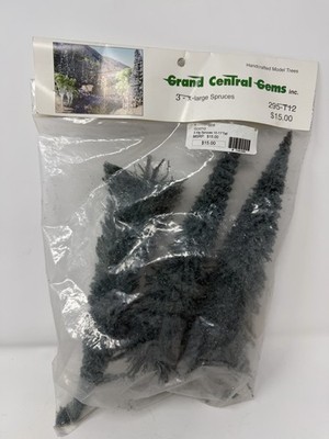 Grand Central Gems 3x Large Spruce Trees 10-11  Tall