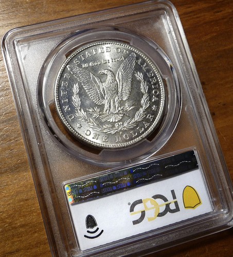 1879-S Morgan Silver Dollar PCGS MS64 Gold Shield/CAC - Picture 2 of 8