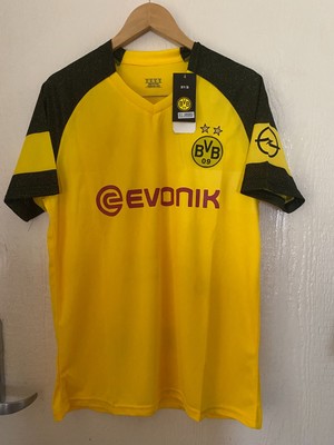 Borussia Dortmund BVB Soccer Jersey Shirt Size XL  Short Sleeve Yellow Black NWT