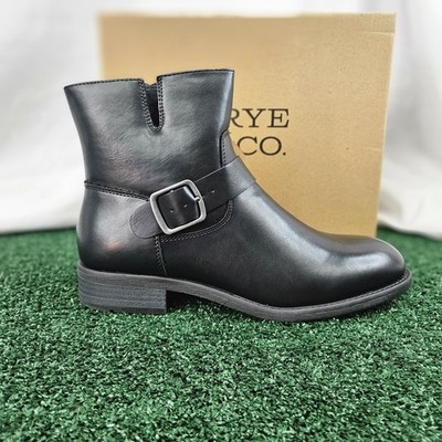 Frye & Company Women s Cormac Black Side Zip Ankle Boots Size 9.5 $95